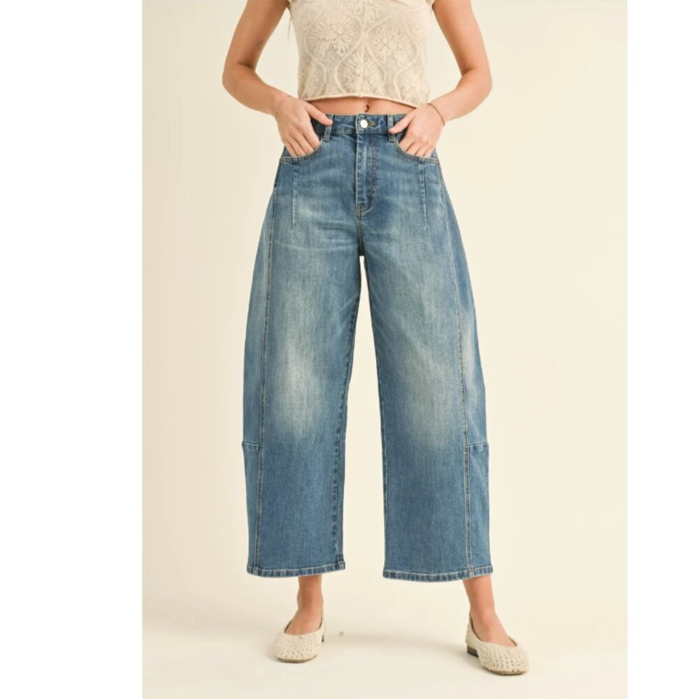 Miou Muse Barrel Jeans
